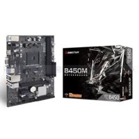 Bo mạch chủ Biostar B450MHP (M-ATX, DDR4, AM4, tối đa 64G RAM)