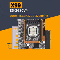 Bo Mạch Chủ Bộ X99 + E5 2680V4 + DDR4 16GB / 32GB 3200 MHz Ram