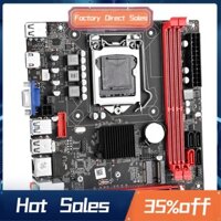 Bo mạch chủ để bàn B75A LGA1155 2XDDR3 Khe cắm Lên đến 16G PCI-E16X SATA3.0 USB3.0 100M Ethernet B75A Bo mạch chủ