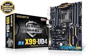 Bo mạch chủ - Mainboard Gigabyte X99-UD4 - Socket 2011, Intel X99, 8 x DIMM, Max 64GB, DDR4