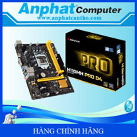 Bo mạch chủ Main Biostar H110M Pro D4 Socket LGA 1151 Hàng Cty (Fullbox) – Bảo hành 36 tháng