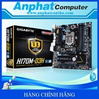 Bo mạch chủ Main Gigabyte H170M-D3H ( 4 khe ram4) Socket LGA 1151 Hàng Cty (Fullbox) – Bảo hành 36 tháng