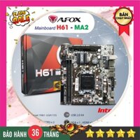 Bo mạch chủ - Main H61 AFOX MA2 - Hàng chính hãng - Bảo hành 36 tháng