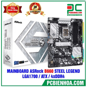 Bo mạch chủ - Mainboard Asrock B660 Steel Legend