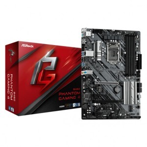 Bo mạch chủ - Mainboard Asrock B460 Phantom Gaming 4