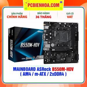 Bo mạch chủ - Mainboard Asrock B550M HDV