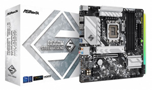 Bo mạch chủ - Mainboard Asrock B660M Steel Legend