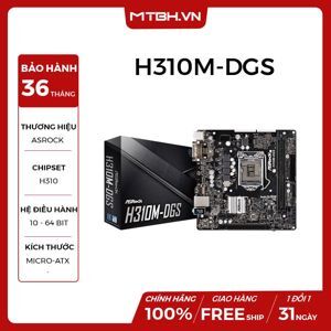 Bo mạch chủ - Mainboard Asrock H310M-DGS 3.0