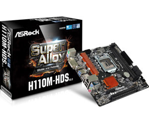 Bo mạch chủ - Mainboard Asrock H110M-HDS R3.0