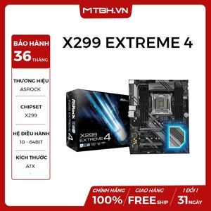 Bo mạch chủ - Mainboard Asrock X299 Extreme4 (Extreme 4)