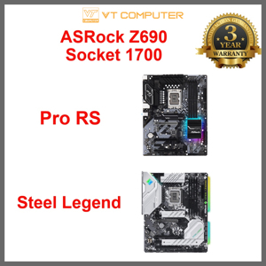 Bo mạch chủ - Mainboard Asrock Z690 Steel Legend