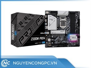 Bo mạch chủ - Mainboard ASRock Z590M Pro4