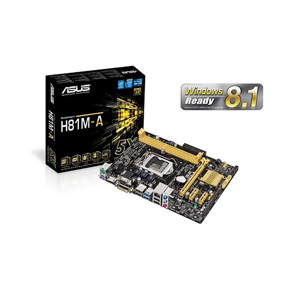 Bo mạch chủ (Mainboard) Asus H81M-A - Socket 1150, Intel H81, 2 x DIMM, Max 16GB, DDR3