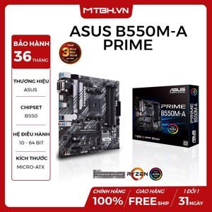 Bo mạch chủ - Mainboard Asus Prime B550M-A