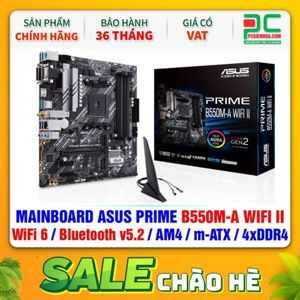 Bo mạch chủ - Mainboard Asus Prime B550M-A Wifi