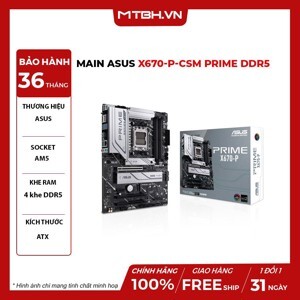 Bo mạch chủ - Mainboard Asus Prime X670-P/CSM