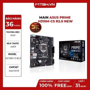 Bo mạch chủ - Mainboard Asus Prime H310M-CS R2.0