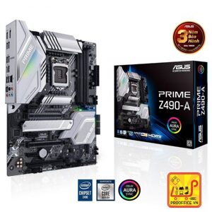 Bo mạch chủ - Mainboard Asus Prime Z490-A