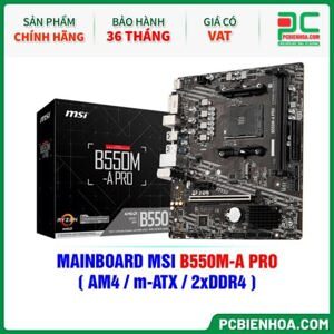 Bo mạch chủ - Mainboard Asus Prime B550M-A