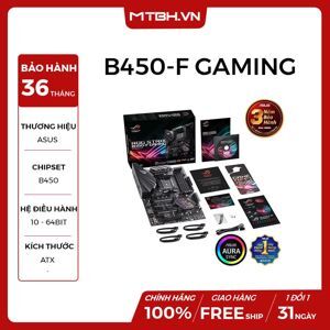 Bo mạch chủ - Mainboard Asus Rog Strix B450-F Gaming