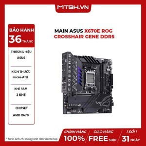 Bo mạch chủ - Mainboard Asus Rog Crosshair X670E Gene