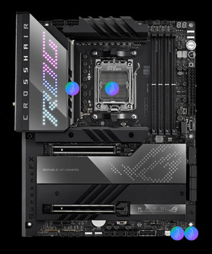 Bo mạch chủ - Mainboard Asus Rog Crosshair X670E Hero