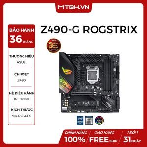 Bo mạch chủ - Mainboard Asus Rog Strix Z490-G Gaming