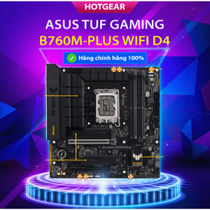 Bo mạch chủ - Mainboard Asus TUF Gaming B760M Plus WIFI