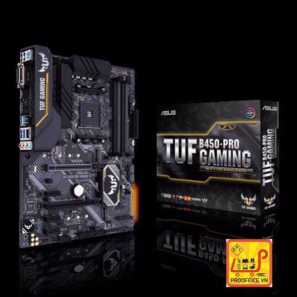Bo mạch chủ - Mainboard Asus TUF B450 Pro Gaming