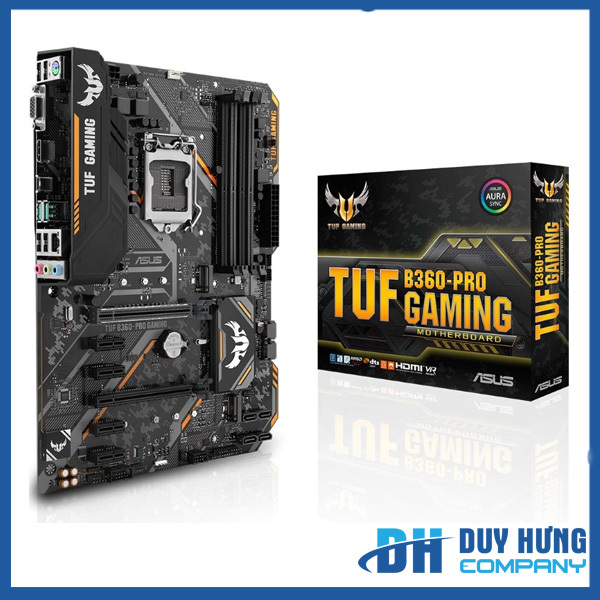 Bo mạch chủ - Mainboard Asus TUF B360 Pro Gaming