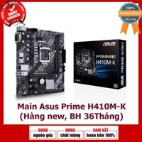 Bo mạch chủ / Mainboard ASUS PRIME H410M-K (Intel H410, Socket 1200, m-ATX, 2 khe Ram DDR4)