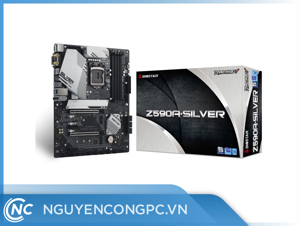 Bo mạch chủ - Mainboard BIOSTAR Z590A Silver