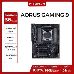 Bo mạch chủ - Mainboard Gigabyte X299 Aorus Gaming 9
