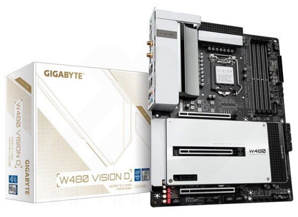 Bo mạch chủ - Mainboard Gigabyte W480 Vision D