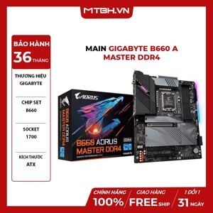 Bo mạch chủ - Mainboard Gigabyte B660 A MASTER DDR4