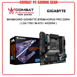 Bo mạch chủ - Mainboard Gigabyte B760M Aorus Pro DDR4