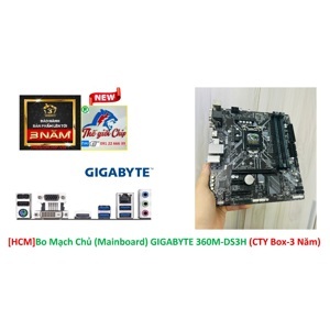Bo mạch chủ - Mainboard Gigabyte GA-B360M DS3H