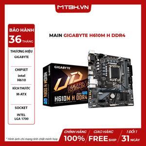 Bo mạch chủ - Mainboard Gigabyte H610M-H DDR4