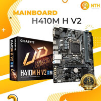 Bo mạch chủ Mainboard H410M-H V2 Gigabyte, LGA1200 hỗ trợ CPU intel thế hệ 10, Main H410M-H V2 Hàng Chính hãng