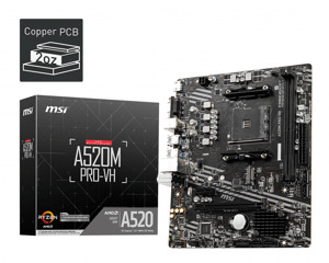 Bo mạch chủ - Mainboard MSI A520M PRO