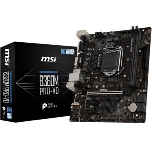Bo mạch chủ - Mainboard MSI B360M Pro-VD
