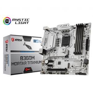 Bo mạch chủ - Mainboard MSI B360M Mortar Titanium