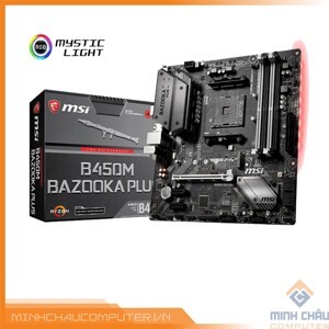 Bo mạch chủ - Mainboard MSI B450M Bazooka Plus