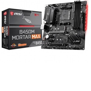 Bo mạch chủ - Mainboard MSI B450M Mortar Max