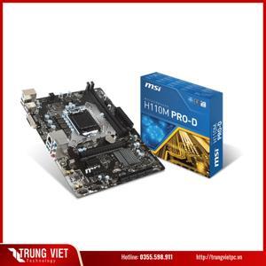 Bo mạch chủ - Mainboard MSI H110M Pro - D