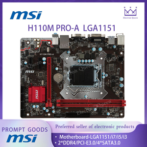 Bo mạch chủ - Mainboard MSI H110M Pro-A