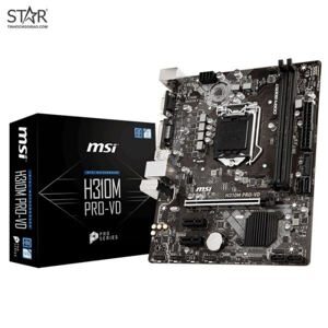 Bo mạch chủ - Mainboard MSI H310M Pro-VD