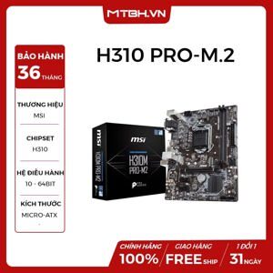 Bo mạch chủ - Mainboard MSI H310M Pro-M2