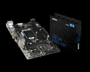 Bo mạch chủ - Mainboard MSI H81M Pro-VH BootRom