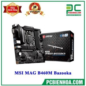 Bo mạch chủ - Mainboard MSI Mag B460M Bazooka